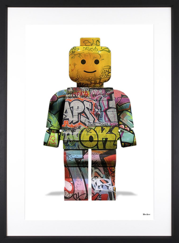 Lego Man by Monica Vincent Vache Bleue Galleries