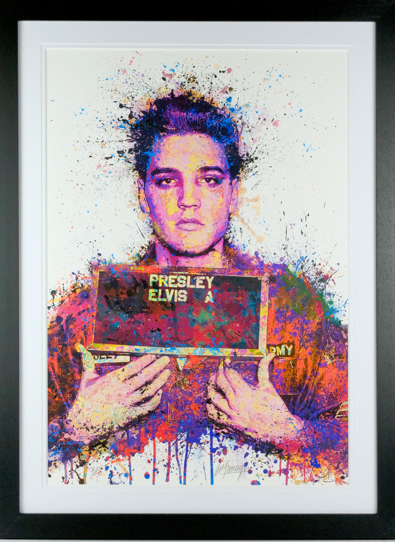 Elvis Mugshot By Daniel Mernagh