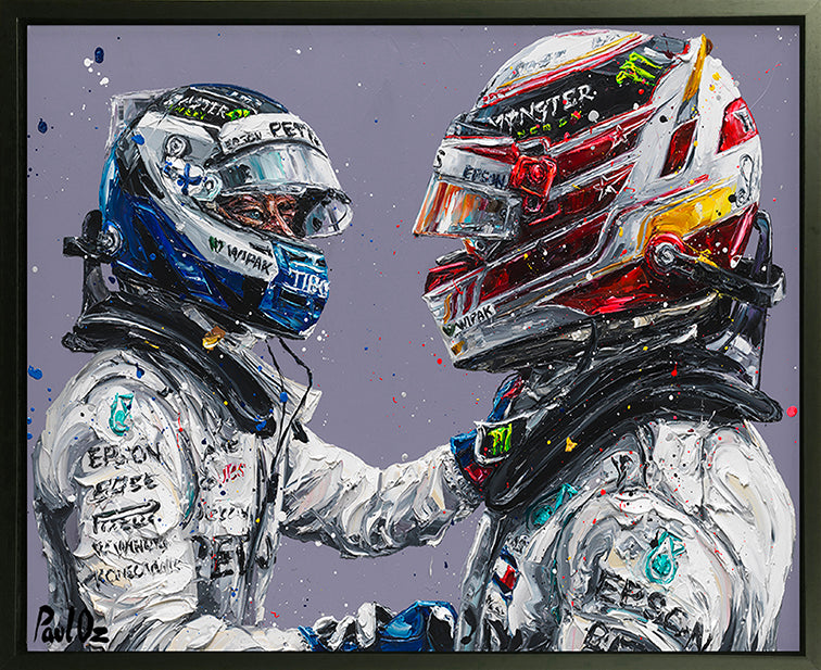 Hamilton & Bottas by Paul Oz (FORMULA 1 & MOTORSPORT)