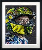 Rossi Helmet BY PAUL OZ (FORMULA 1 & MOTORSPORT)