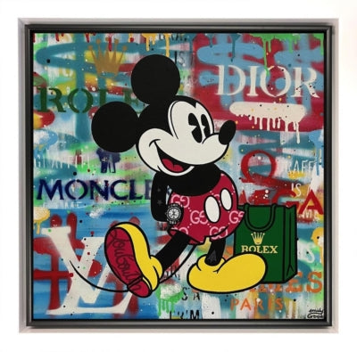 Retro Mickey Original by Emily Crook