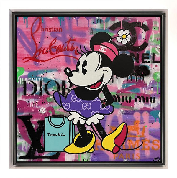 Retro Minnie Original by Emily Crook