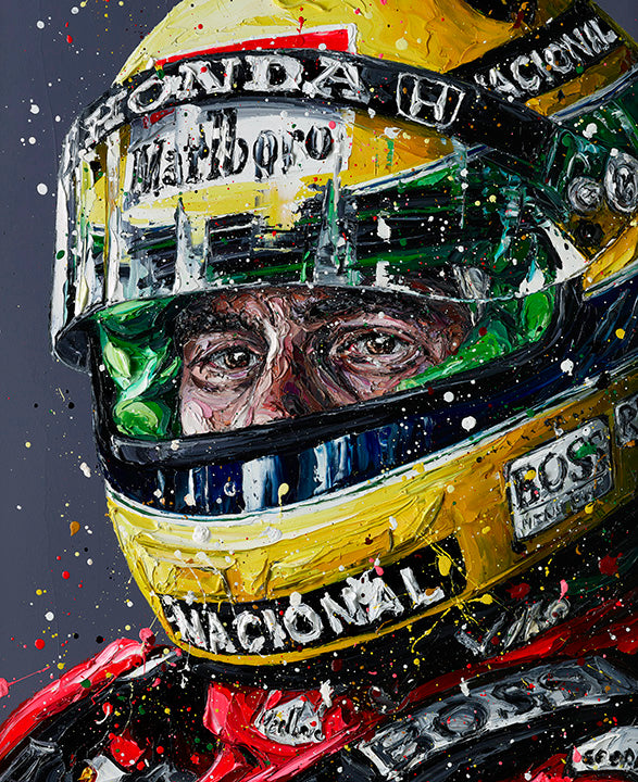 SENNA  BY PAUL OZ (FORMULA 1 & MOTORSPORT)