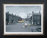 All Aboard For The Seaside - Canvas by Leigh Lambert