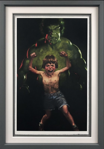 Dr Bruce Banner Is Bathed In The Full Force of The Mysterious Gamma Rays by Craig Davison