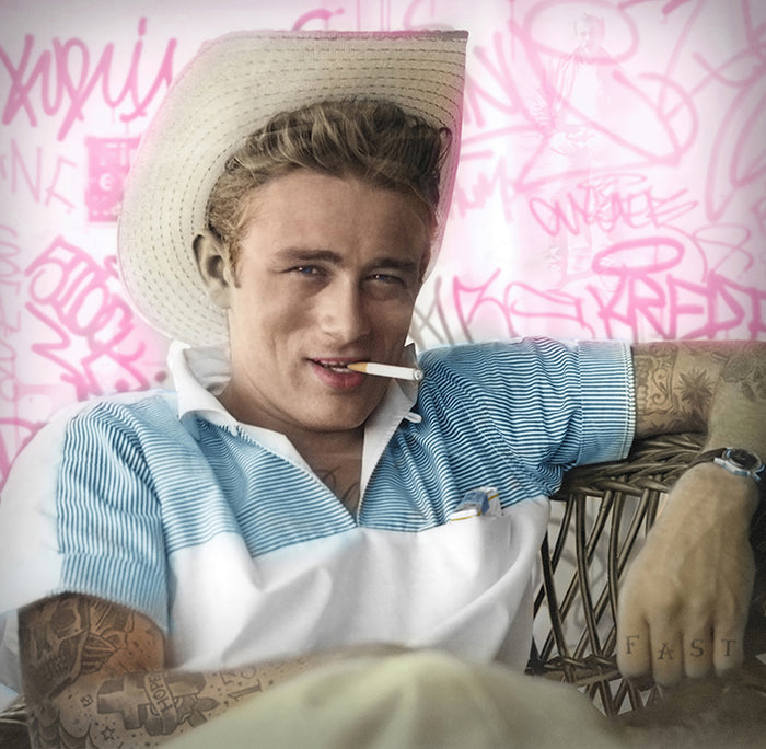 Smoking Gun James Dean by JJ Adams