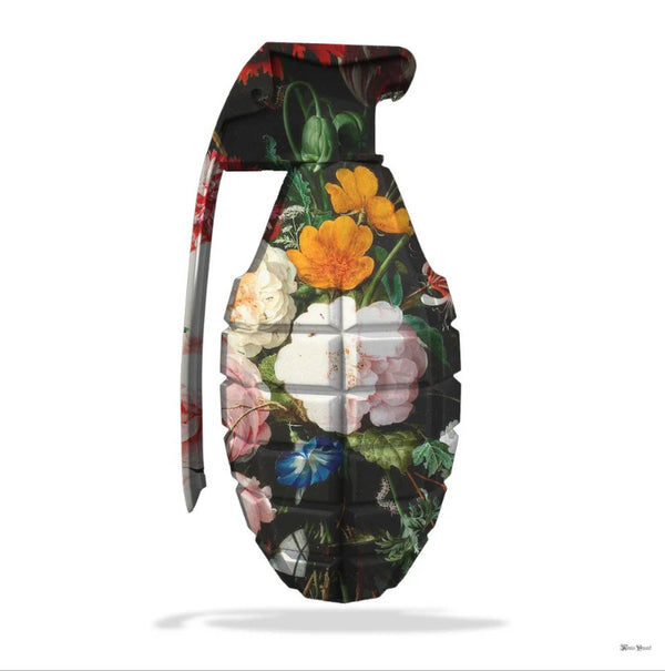 Floral Grenade by Monica Vincent