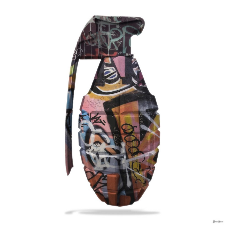 Graffiti Grenade by Monica Vincent