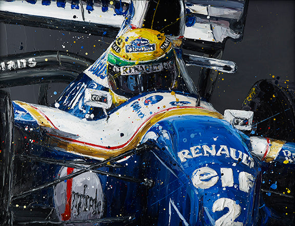 Senna Williams BY PAUL OZ (FORMULA 1 & MOTORSPORT)