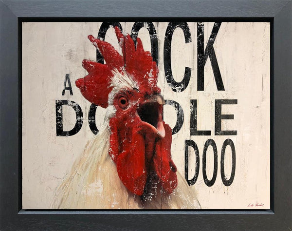 Cock-a-Doodle-Doo 2 Original by Linda Charles