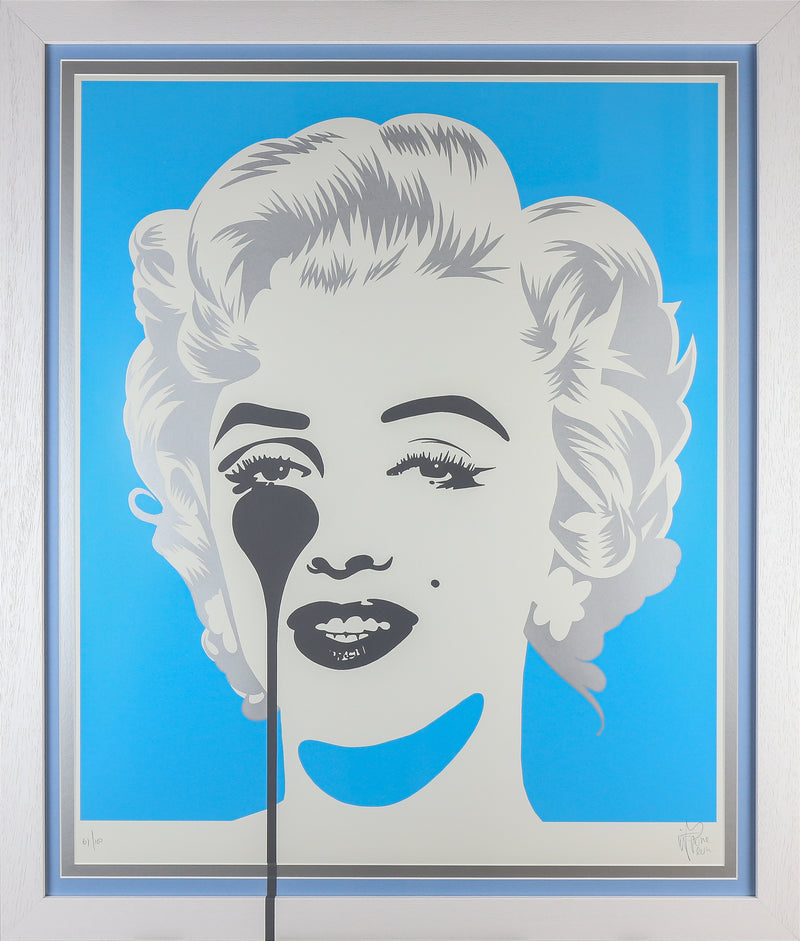 Marilyn Classic Blue Limited Edition by Pure Evil