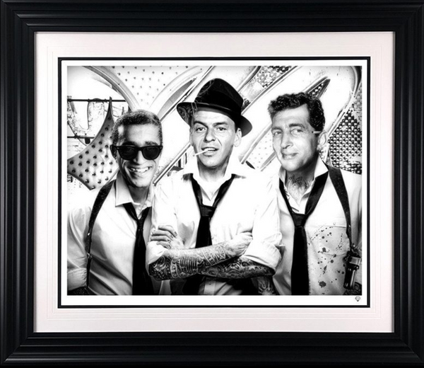 Rat Pack B&W Limited Edition by JJ Adams