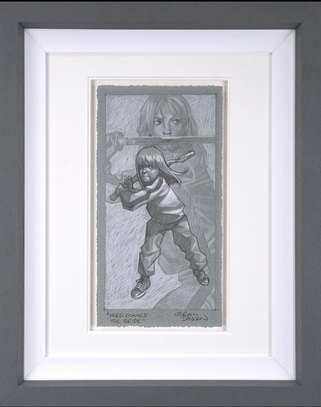 Here Come The Bride Original Sketch Limited Edition by Craig Davison