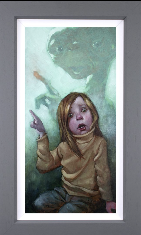 Owwwch! Hand Embellished Canvas by Craig Davison