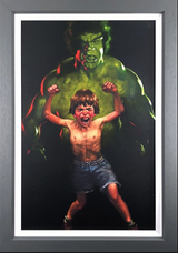 Dr Bruce Banner Is Bathed In The Full Force of The Mysterious Gamma Rays by Craig Davison